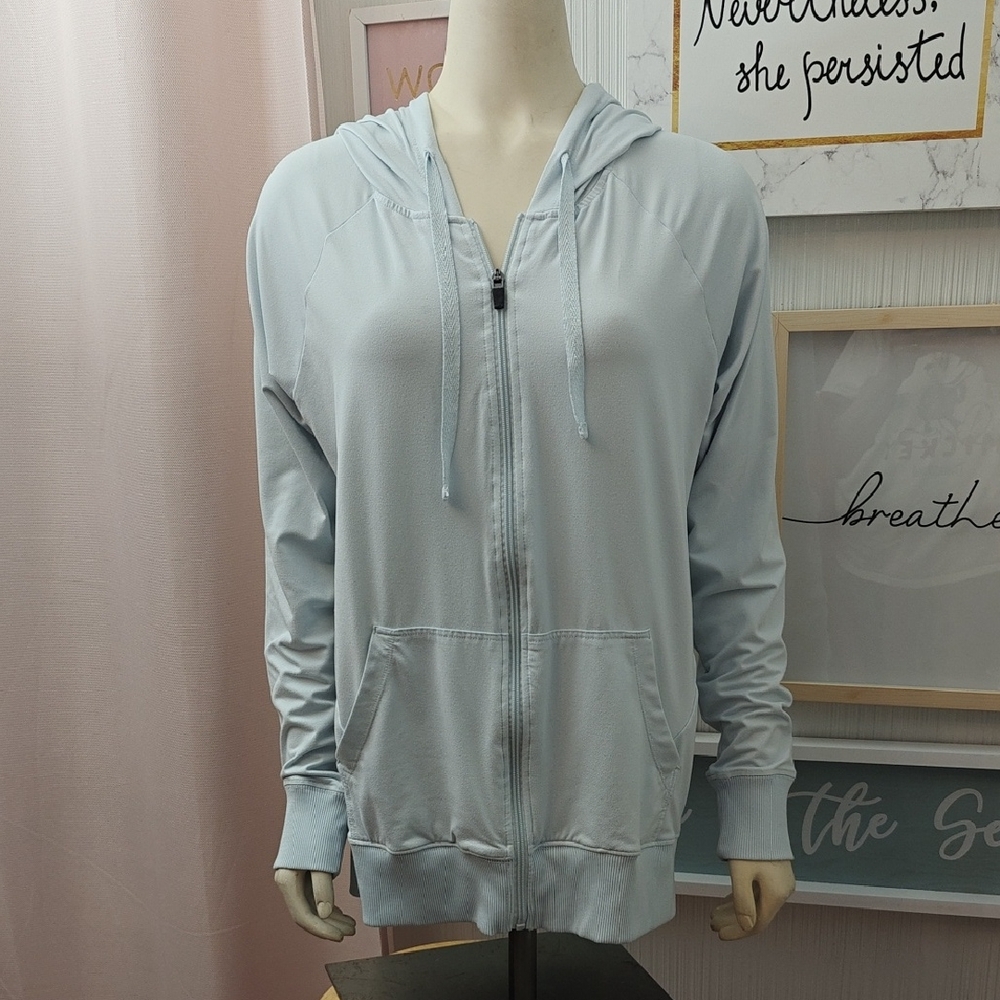 Marika Sky Blue Activewear Top